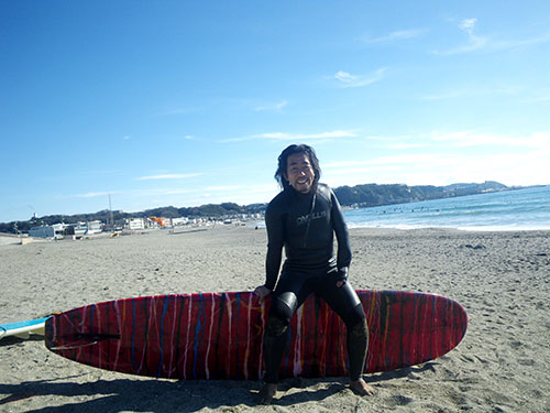 nobu surfing